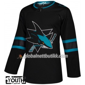 San Jose Sharks Hockeydrakt Blank Alternate 2018-2019 Adidas Authentic - Barn